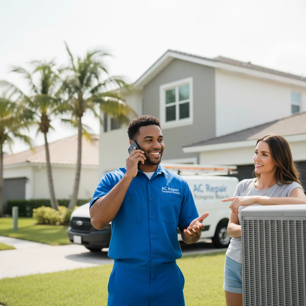 AC Repair Pompano Beach customer support in Henniker